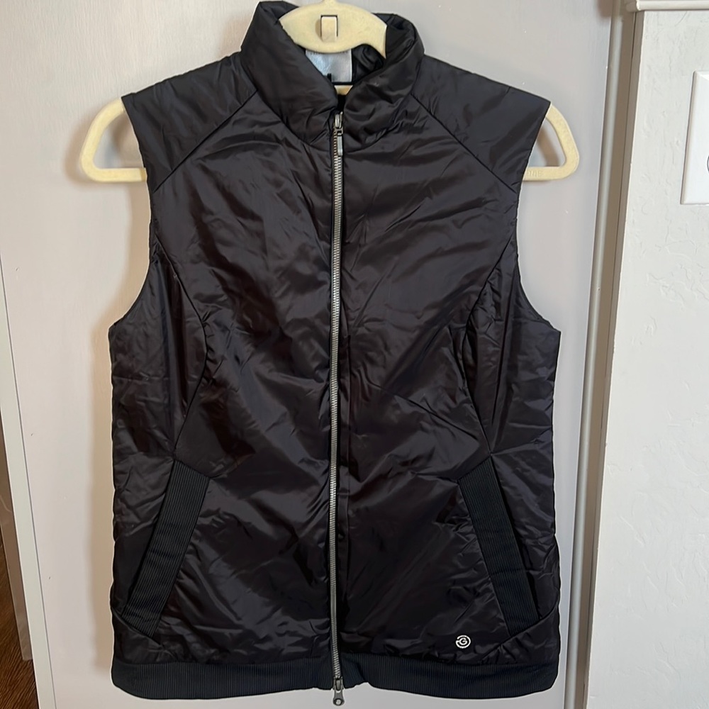 Black Galvin Green Vest